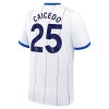 Maglia Chelsea Caicedo 25 Terzo 2026-27 Maniche Corte - Uomo
