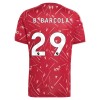 Maglia Liverpool B. Barcola 29 Primo 2026-27 Maniche Corte - Uomo Maglia Liverpool B. Barcola 29 Primo 2026-27 Maniche Corte - Uomo