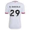 Maglia Liverpool B. Barcola 29 Secondo 2026-27 Maniche Corte - Uomo Maglia Liverpool B. Barcola 29 Secondo 2026-27 Maniche Corte - Uomo