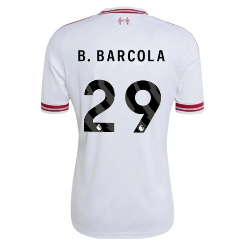 Maglia Liverpool B. Barcola 29 Secondo 2026-27 Maniche Corte - Uomo Maglia Liverpool B. Barcola 29 Secondo 2026-27 Maniche Corte - Uomo