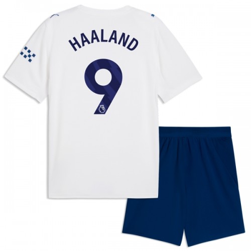 Divisa Manchester City Haaland 9 Terzo 2026-27 Maniche Corte - Bambino Divisa Manchester City Haaland 9 Terzo 2026-27 Maniche Corte - Bambino