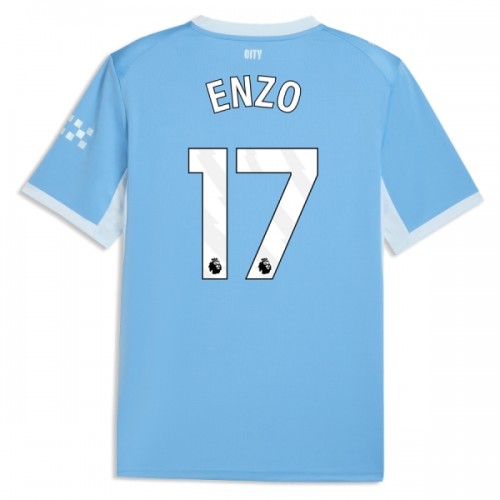 Maglia Manchester City Enzo 17 Primo 2026-27 Maniche Corte - Uomo Maglia Manchester City Enzo 17 Primo 2026-27 Maniche Corte - Uomo