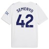 Maglia Manchester City Semenyo 42 Terzo 2026-27 Maniche Corte - Uomo Maglia Manchester City Semenyo 42 Terzo 2026-27 Maniche Corte - Uomo