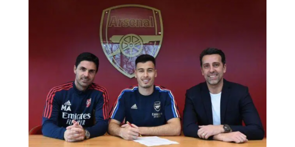 L'Arsenal annuncia un nuovo contratto con Martinelli fino al 2027