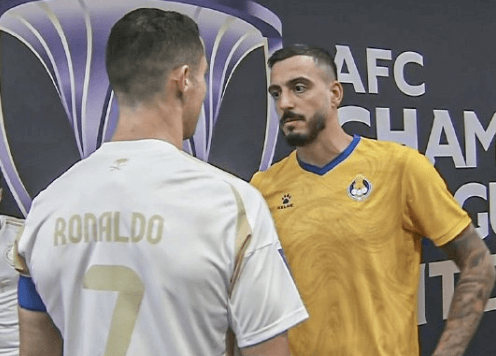Cristiano Ronaldo ha segnato due volte e si è riunito ai vecchi amici in campo