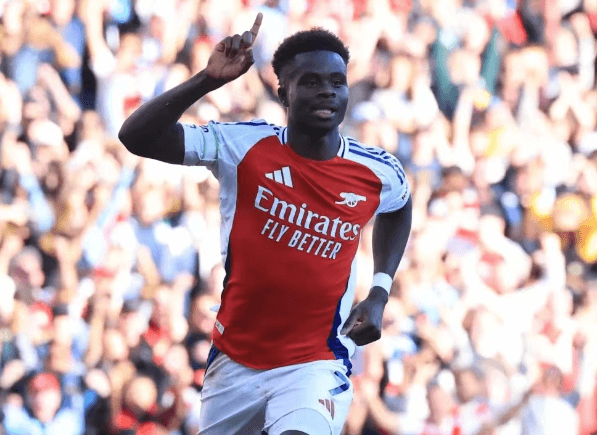 Il grave infortunio di Saka sarà un duro colpo per l'Arsenal