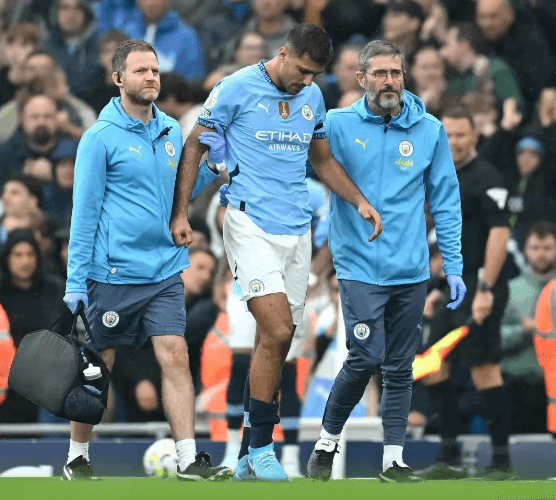 Rodri è gravemente infortunato, il Manchester City affronta una sfida enorme